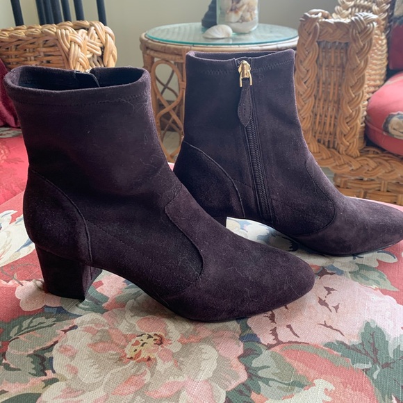 Talbots Pardo Boots Brown Suede Size 8 - Picture 3 of 7